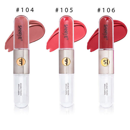 Brillo Labial Double Touch | SANIYE