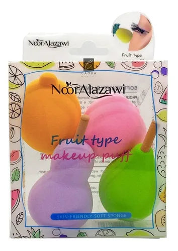 Set Puffs Esponja Fruit Type | Mix Girl