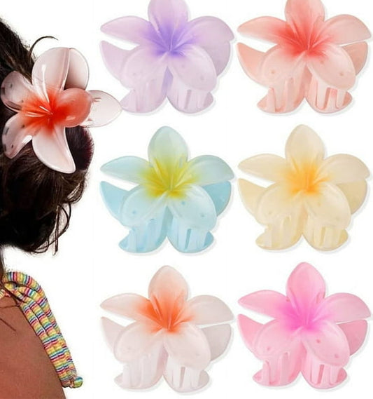 Pinza Flor Hawaiana con Gotas  | FY Cosmetics
