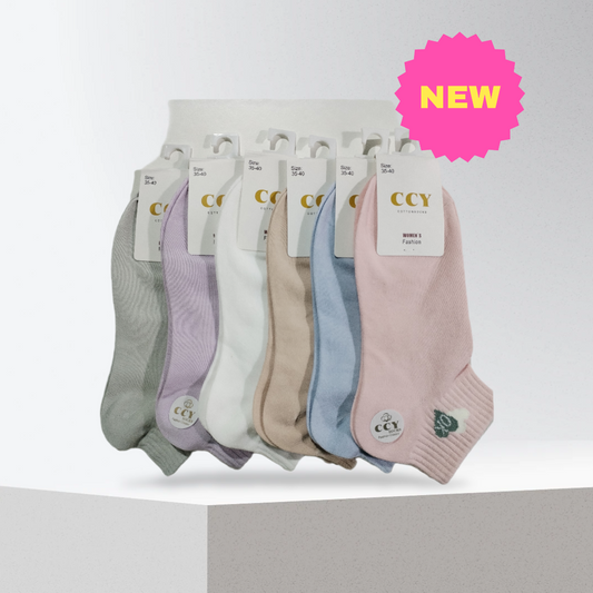 Calcetines tobilleros liso | CCY
