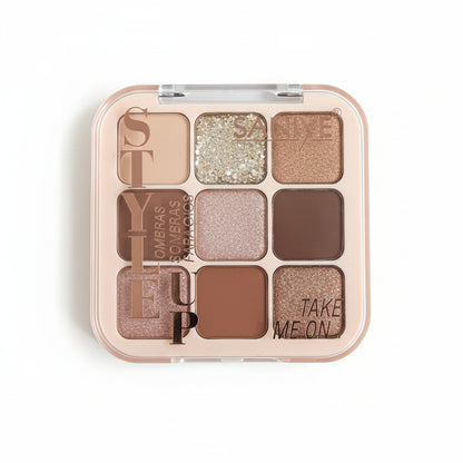 Paleta de Sombras StyleUp 03 | Saniye