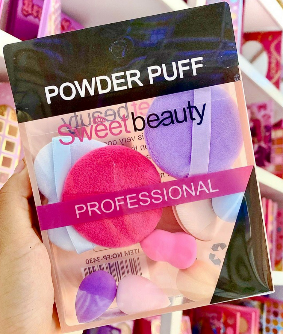 Set Esponja Puff | SweetBeauty
