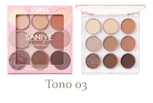 Paleta Pink Nudes 03 | SANIYE