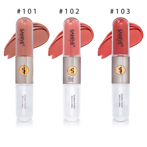 Brillo Labial Double Touch | SANIYE