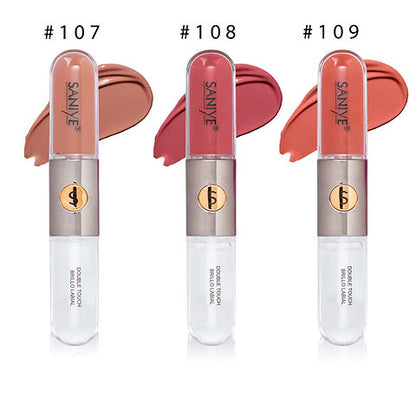 Brillo Labial Double Touch | SANIYE