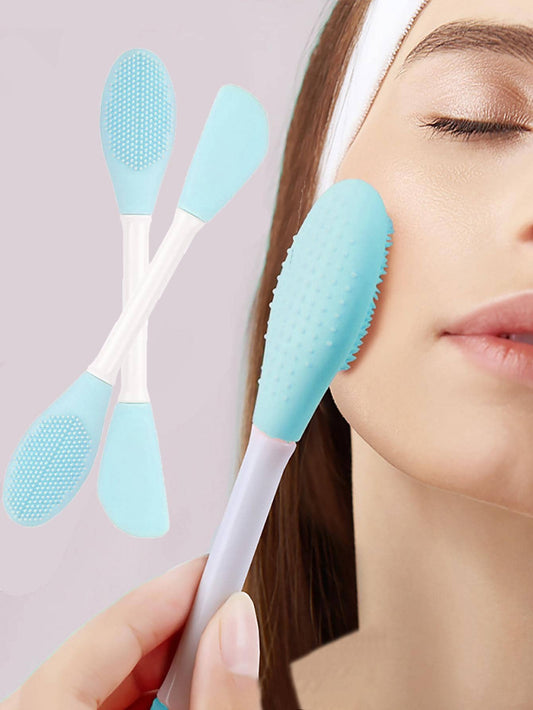 Brocha Doble Aplicador & Exfoliante | Chaojinvsheng