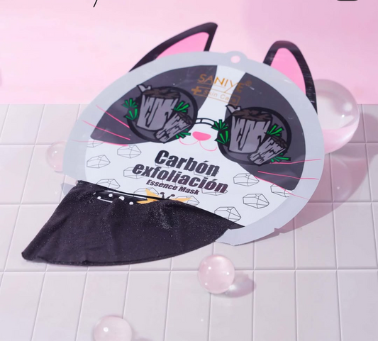 Mascarilla Facial de Gatito| SANIYE