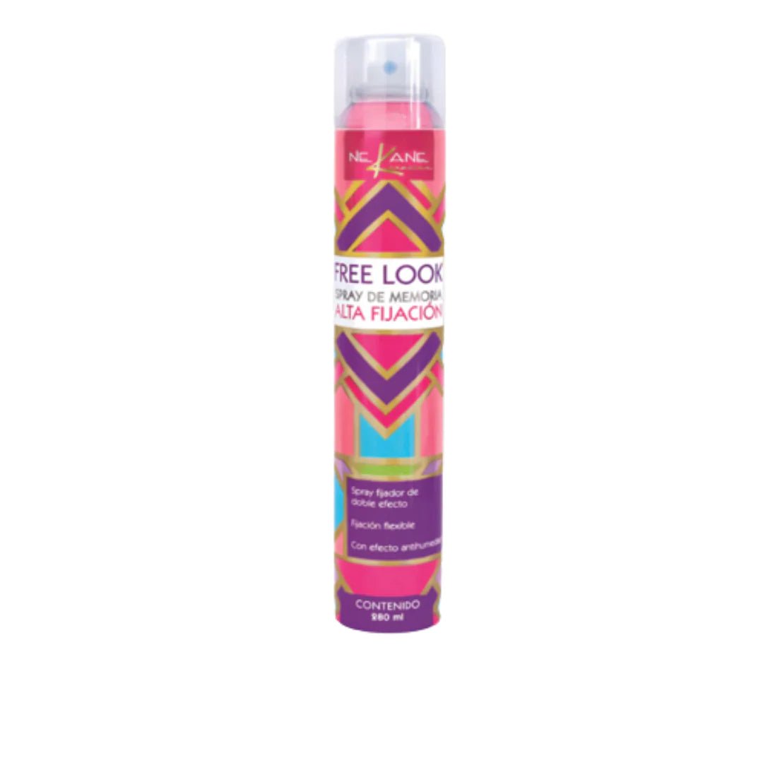 Spray Alta Fijación Free Look | ℕ𝔼𝕂𝔸ℕ𝔼 