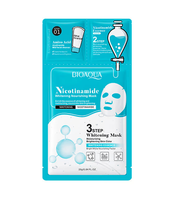 Mascarilla 3 Pasos Niacinamida | BioAqua