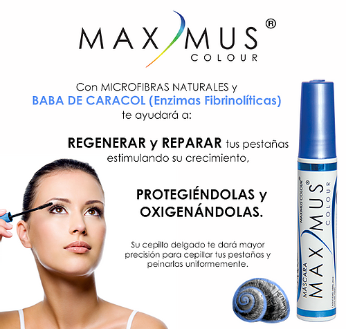 Mascara Max Mus Baba de Caracol | MAXIMUS
