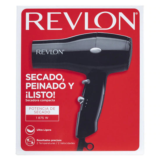 Revlon Essentials Secadora Compacta Ultraligera 1875W
 | Revlon