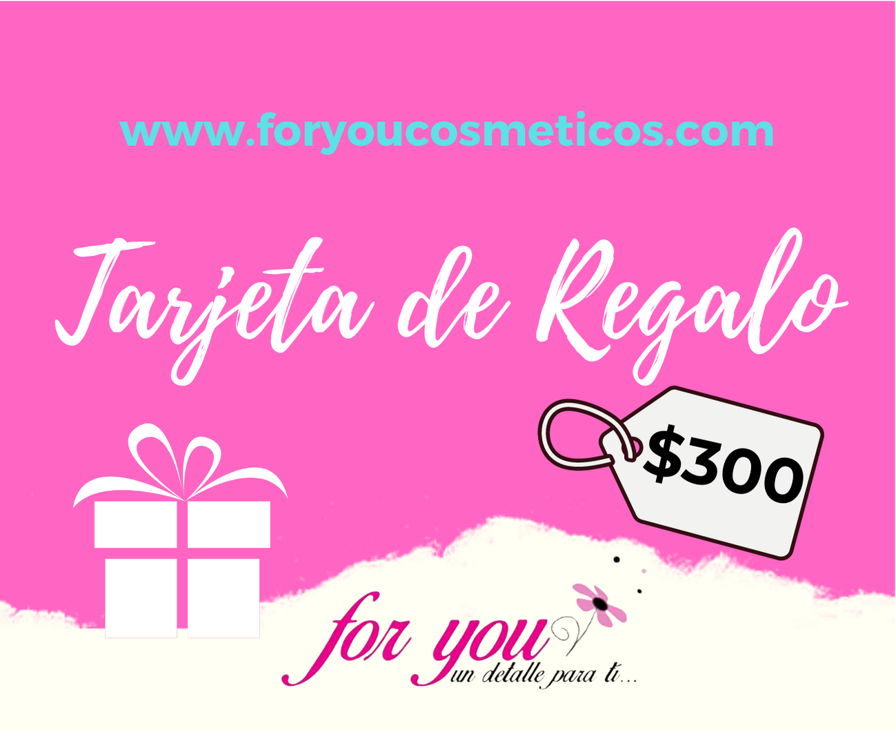 Gift Card ForYou | Tarjeta de Regalo ForYou Digital