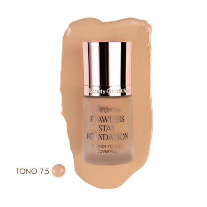 Maquillaje Líquido Flawless Stay Foundation | Beauty Creations