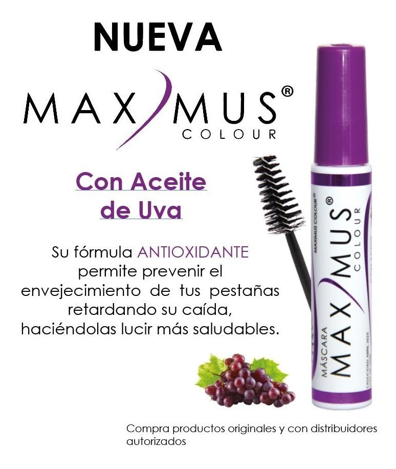 Mascara Max Mus Colour Uva | MAXIMUS
