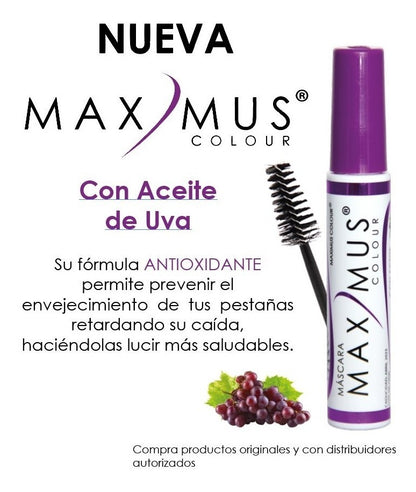 Mascara Max Mus Colour Uva | MAXIMUS