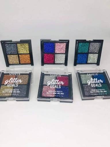 Paletas Glitter Goals | SANIYE