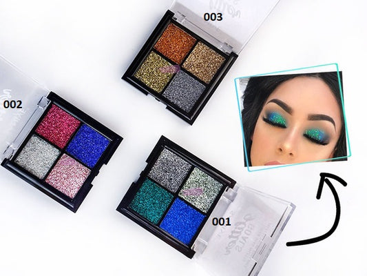 Paletas Glitter Goals | SANIYE