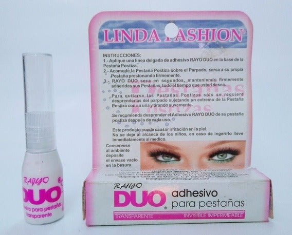 Pegamento para pestañas DUO RAYO – ForYou Cosméticos