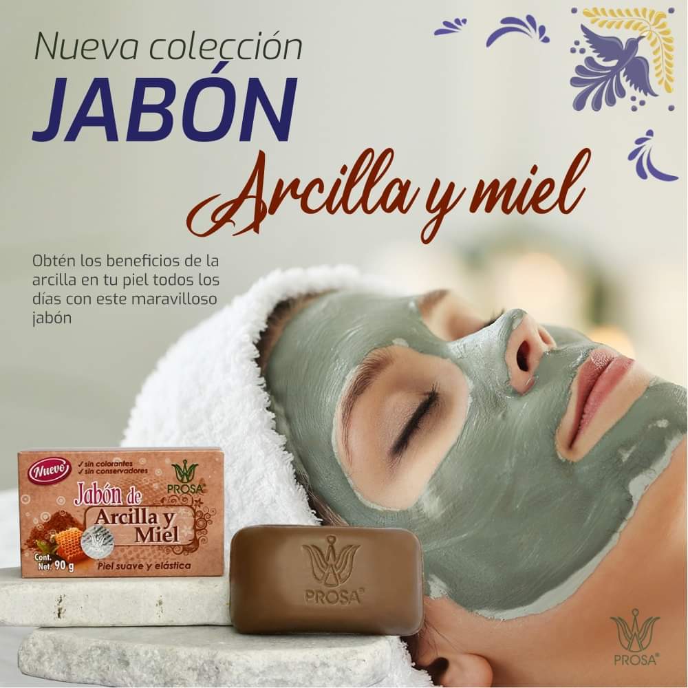 Jabón de Arcilla y Miel  | PROSA