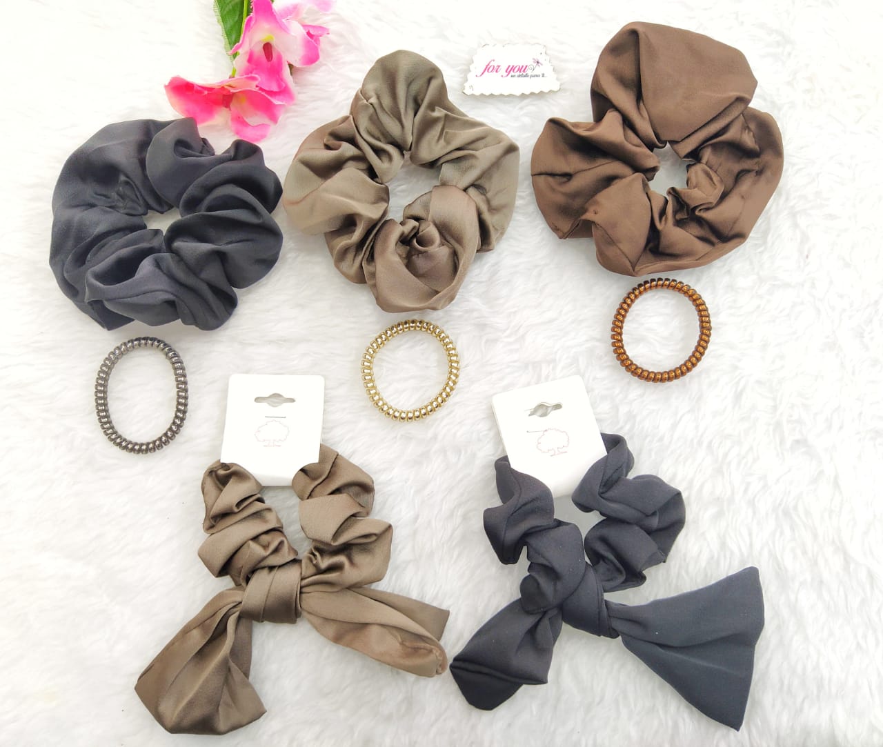 Scrunchies/donas para el cabello | ForYou