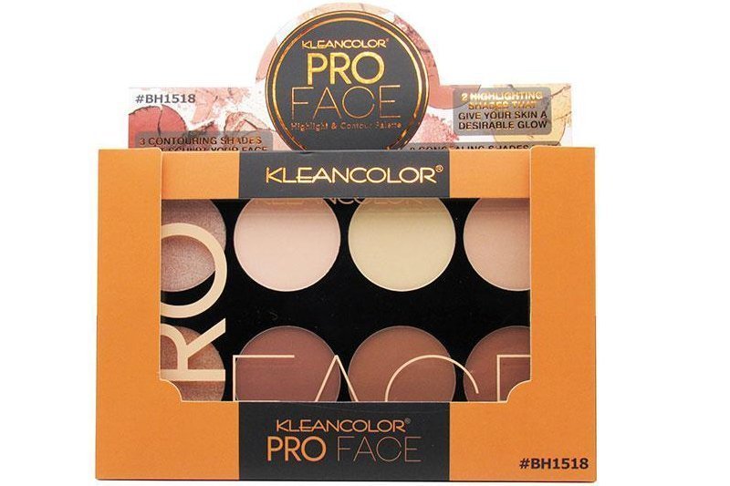 Kleancolor Pro Face Paleta de Contorno e Iluminador

 | KLEANCOLOR
