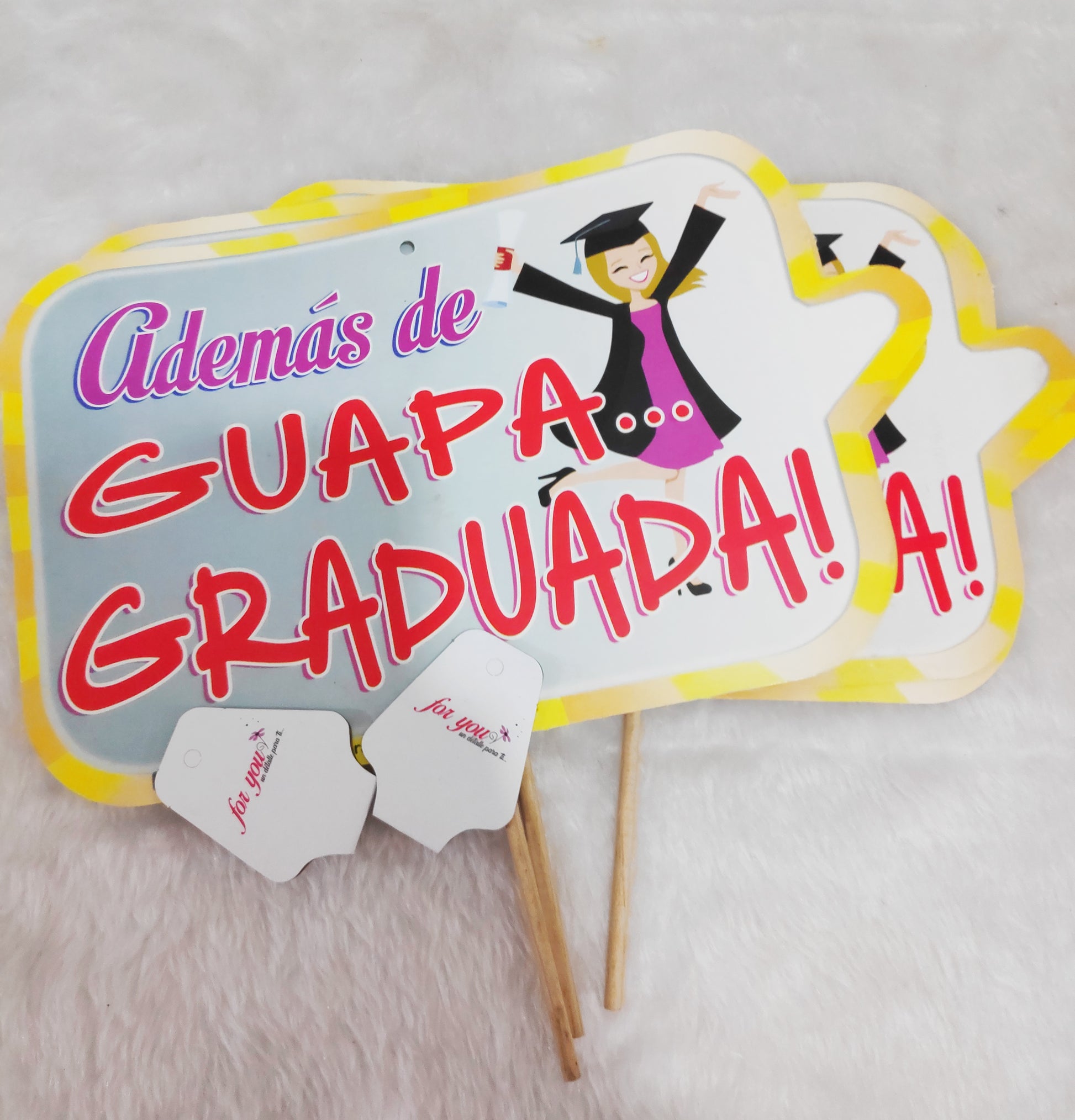 el cartel de graduado