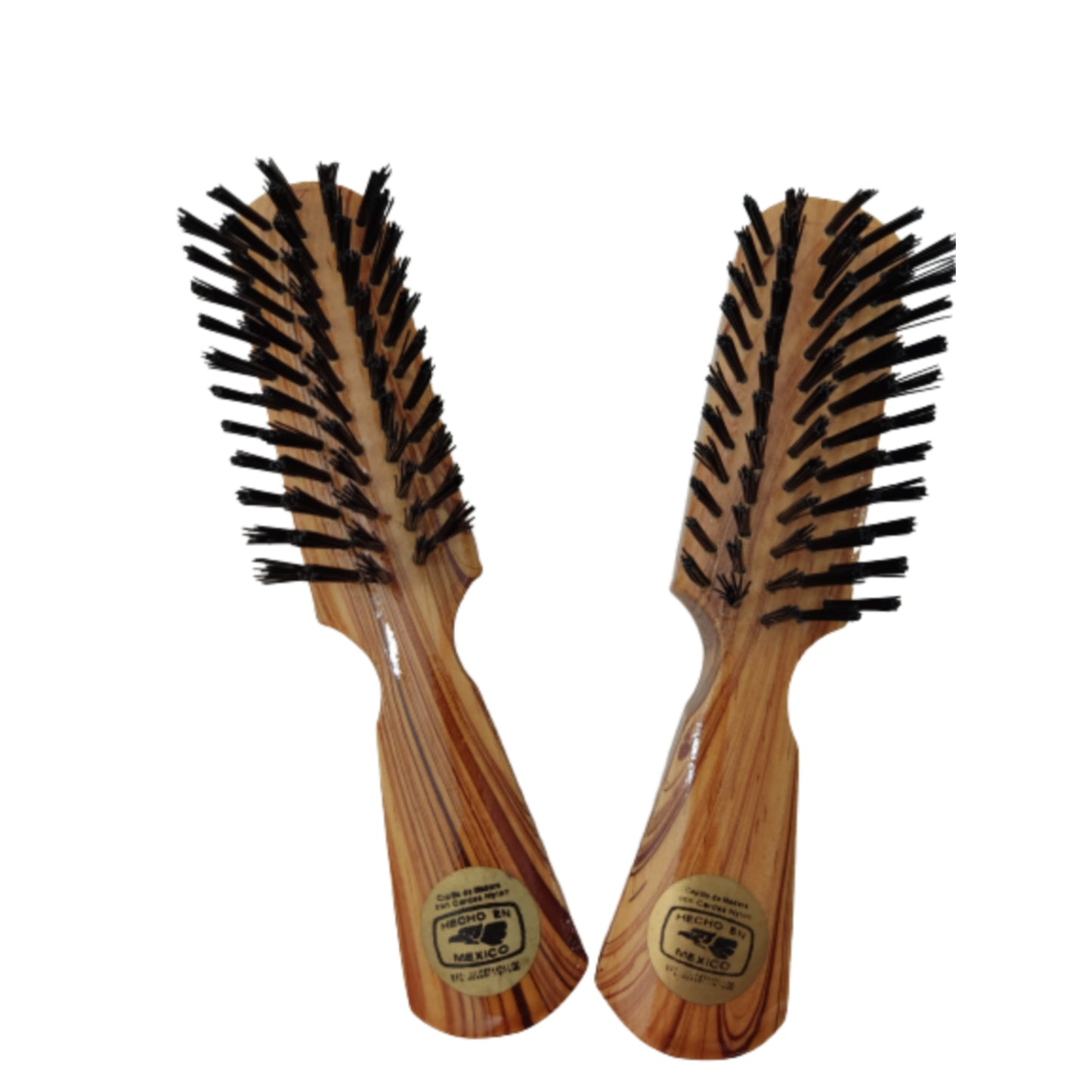 Cepillo para cabello de madera 1 pza