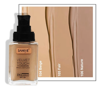 Maquillaje Líquido VELVET r1093 Touch | SANIYE