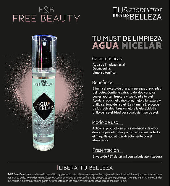 Agua Micelar | Free Beauty