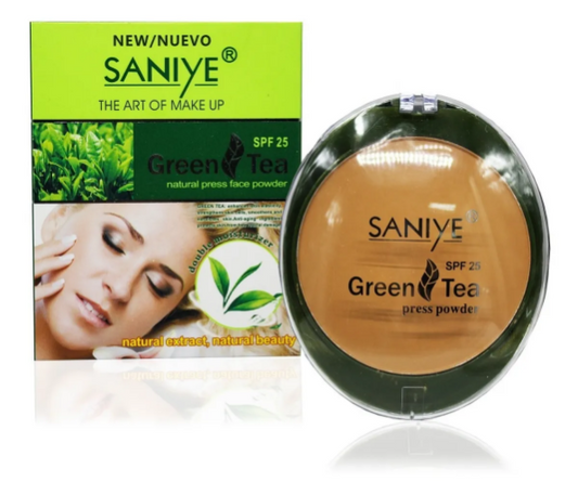 Maquillaje en polvo Té Verde 50g | SANIYE
