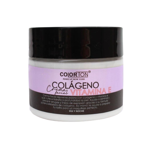 Crema Facial de Colageno y Vitamina E | COLORTON