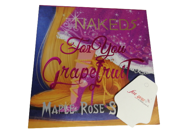 Paleta ForYou GrapeFruit | Naked5