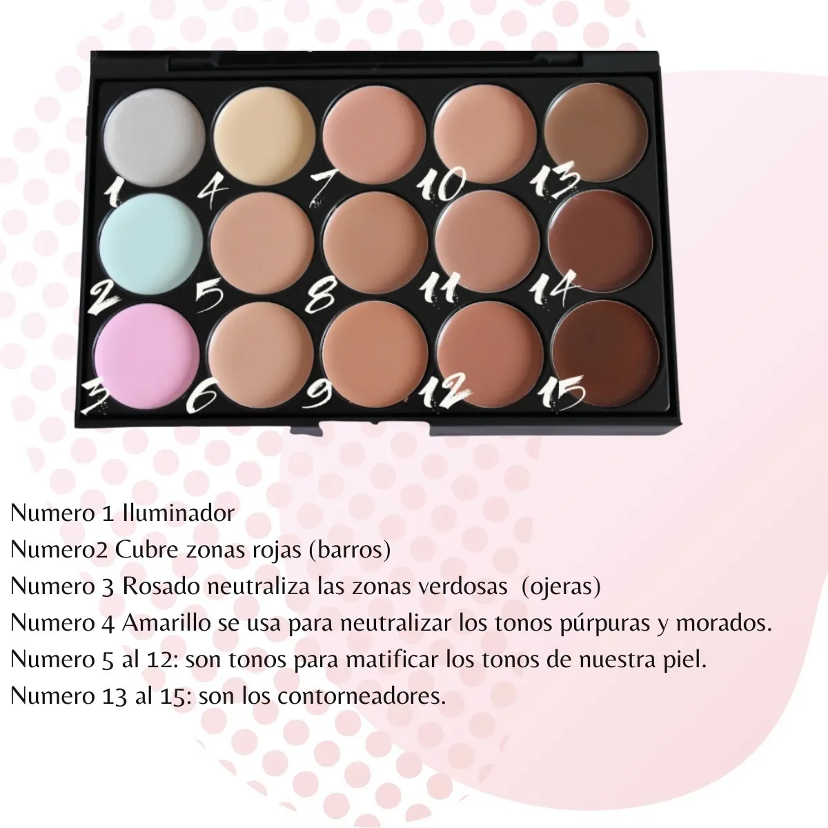 Paleta Correctores Z15 | FY Cosmetics